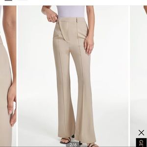 Flare tailored pants